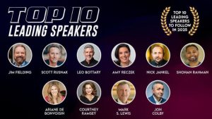 Ariane de Bonvoisin: Named One of the Top 10 Leading Speakers to Follow in 2025